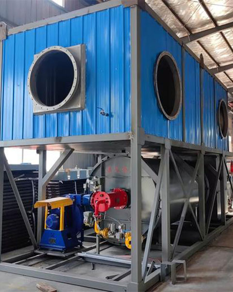 Estufas de aire caliente de combustible y gas de la serie RLY
