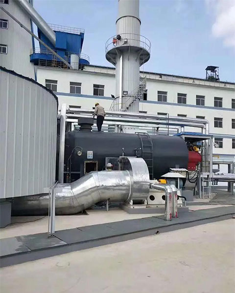 Estufas de aire caliente de combustible y gas de la serie RLY