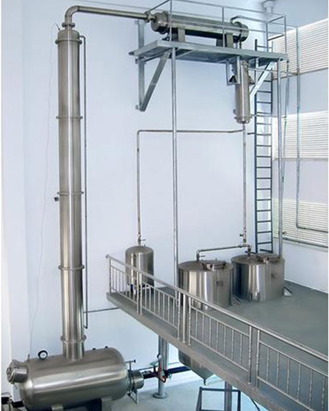 Alkohol-Recycling - Turm