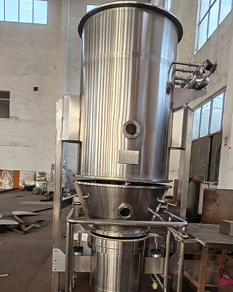 GMP chemical/pharmaceutical fluidized bed dryer