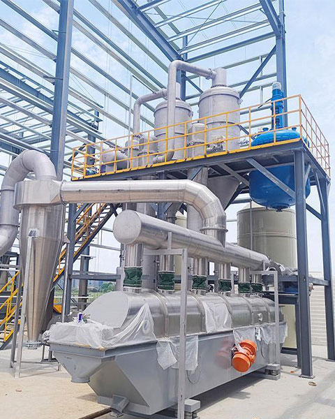 vibrating fluidized bed dryer