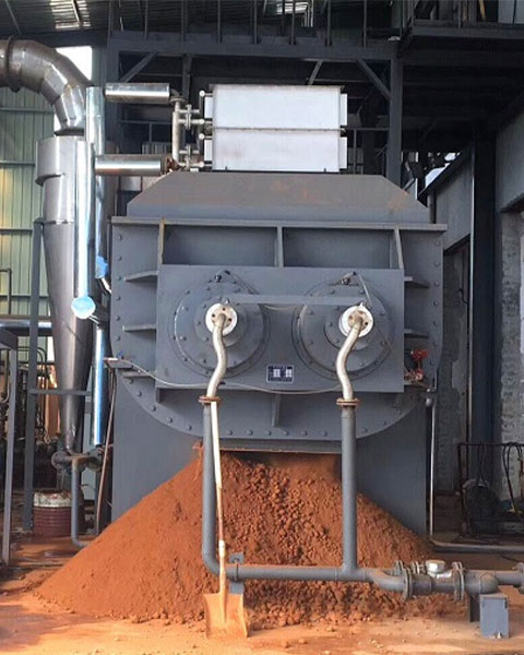 Industrial sludge paddle dryer
