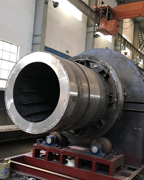 Rotary Barrel Hot Air Dryer Machine