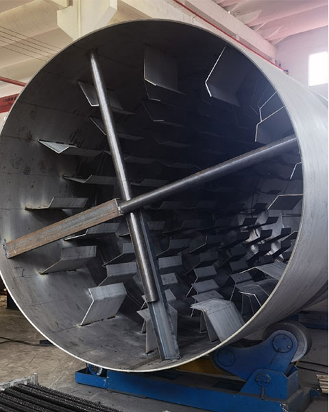 Rotary Barrel Hot Air Dryer Machine