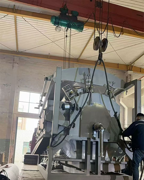 High salt concentration wastewater Scraper Drum Dryer Machine