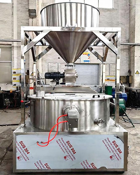 round ball granulator equipment